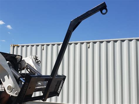 jib boom for skid steer|boom extension for skid steer.